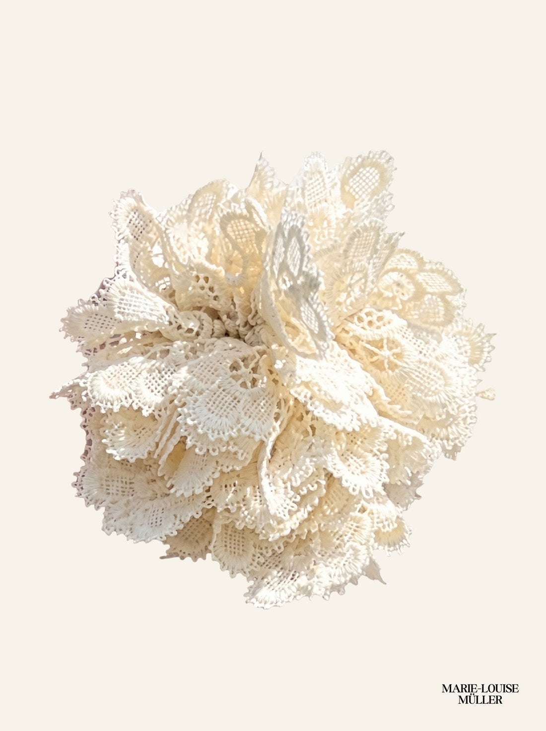 The Flower Brooch. ESCAPIST GARDEN SS27. MARIE-LOUISE MÜLLER.