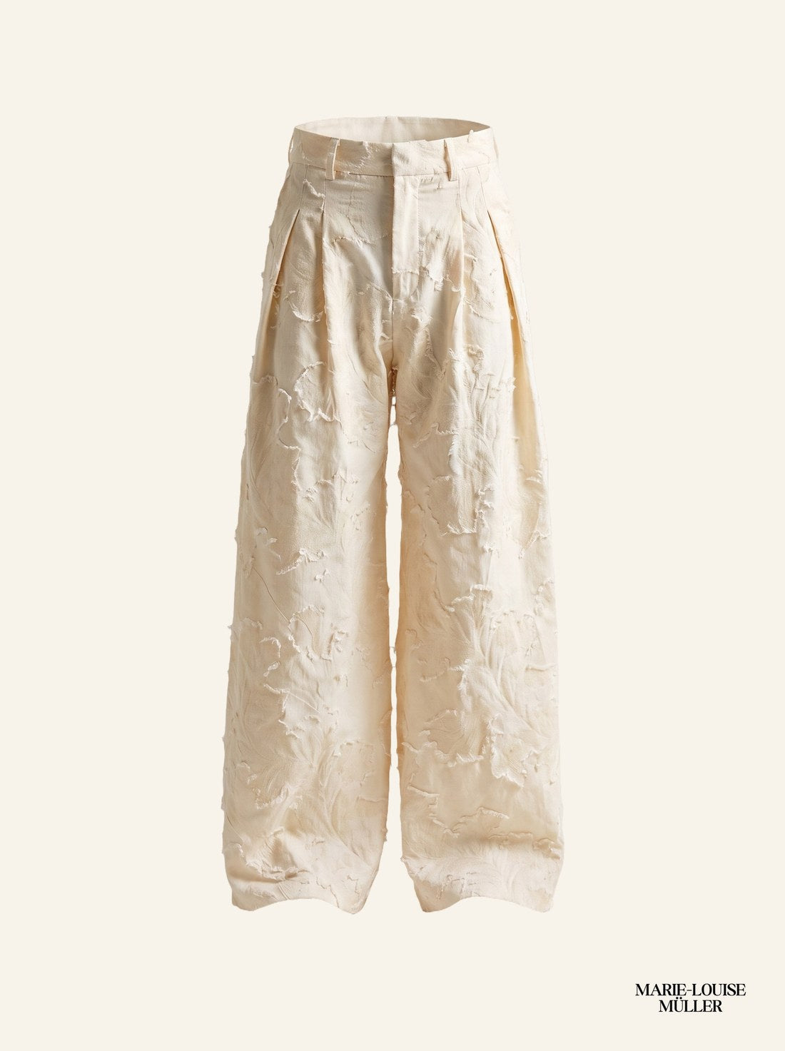The Pleated Pants. ESCAPIST GARDEN SS27. MARIE-LOUISE MÜLLER.