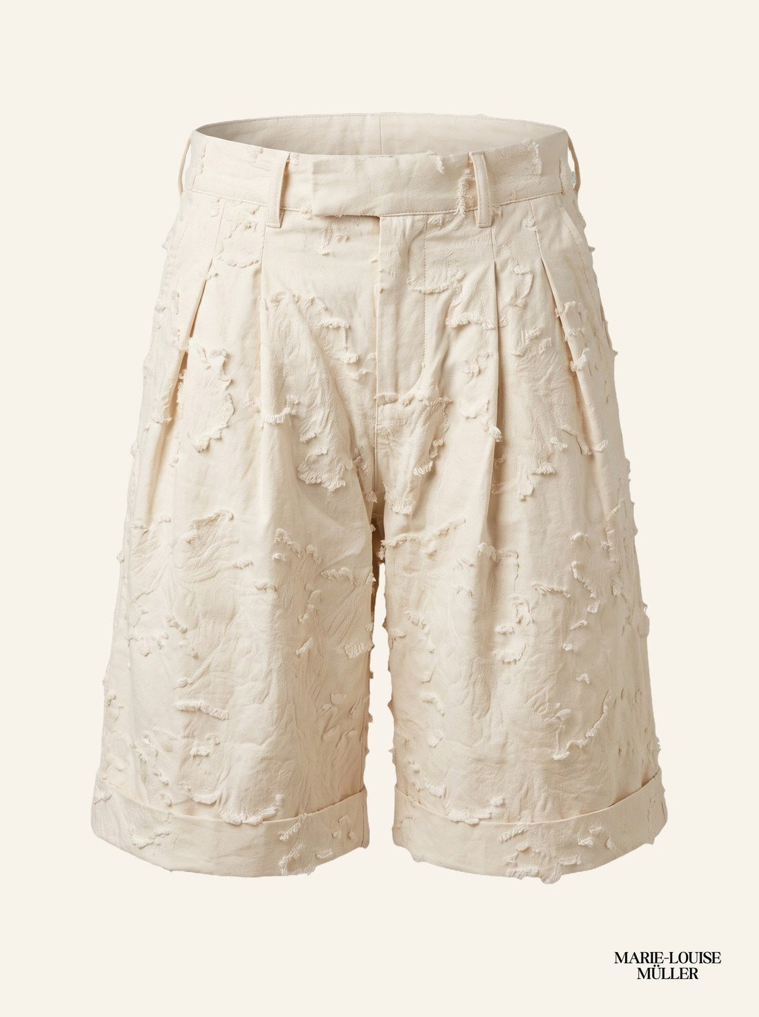 The Pleated Shorts. ESCAPIST GARDEN SS27. MARIE-LOUISE MÜLLER.