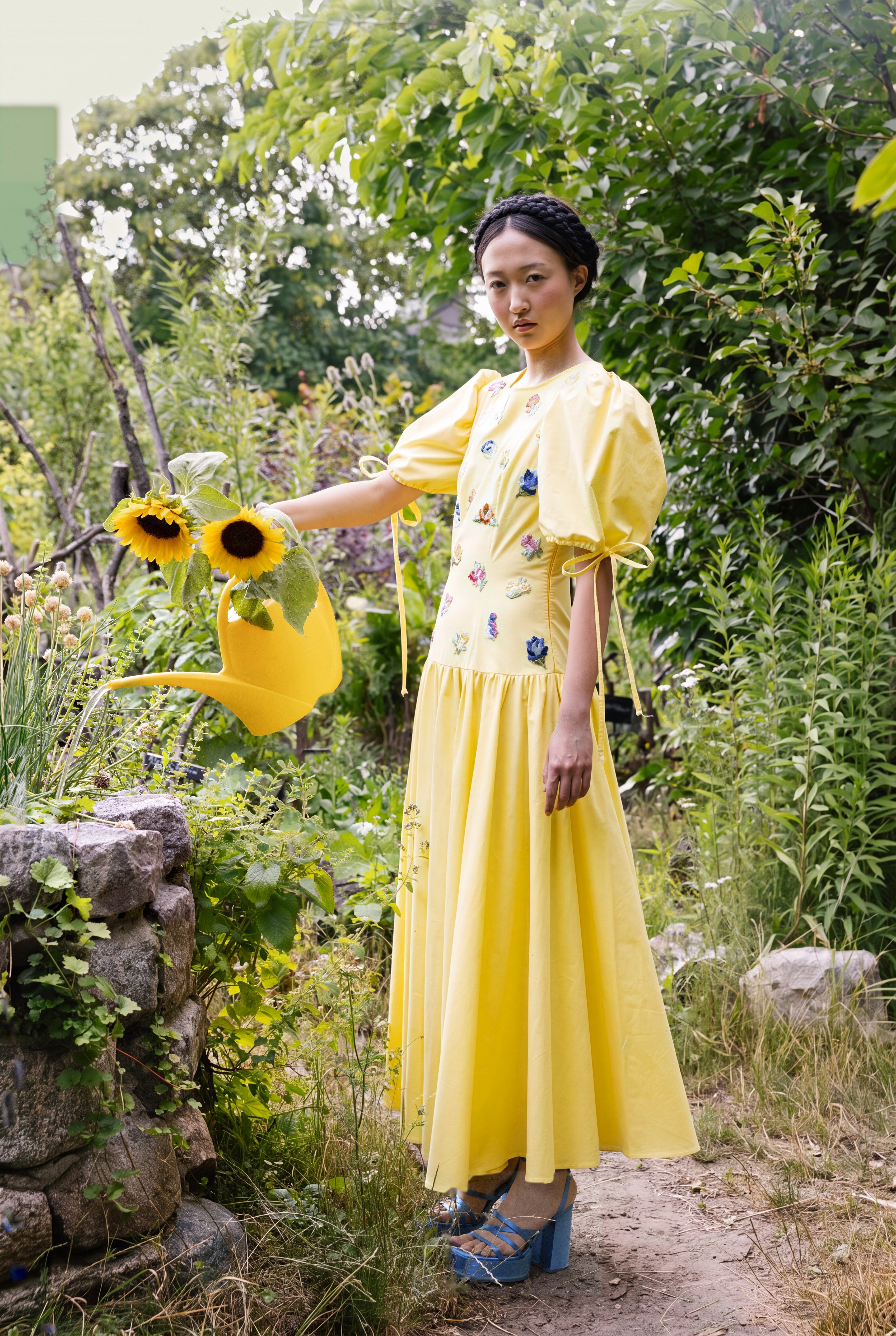 The Yellow Flower Dress | ESCAPIST GARDEN