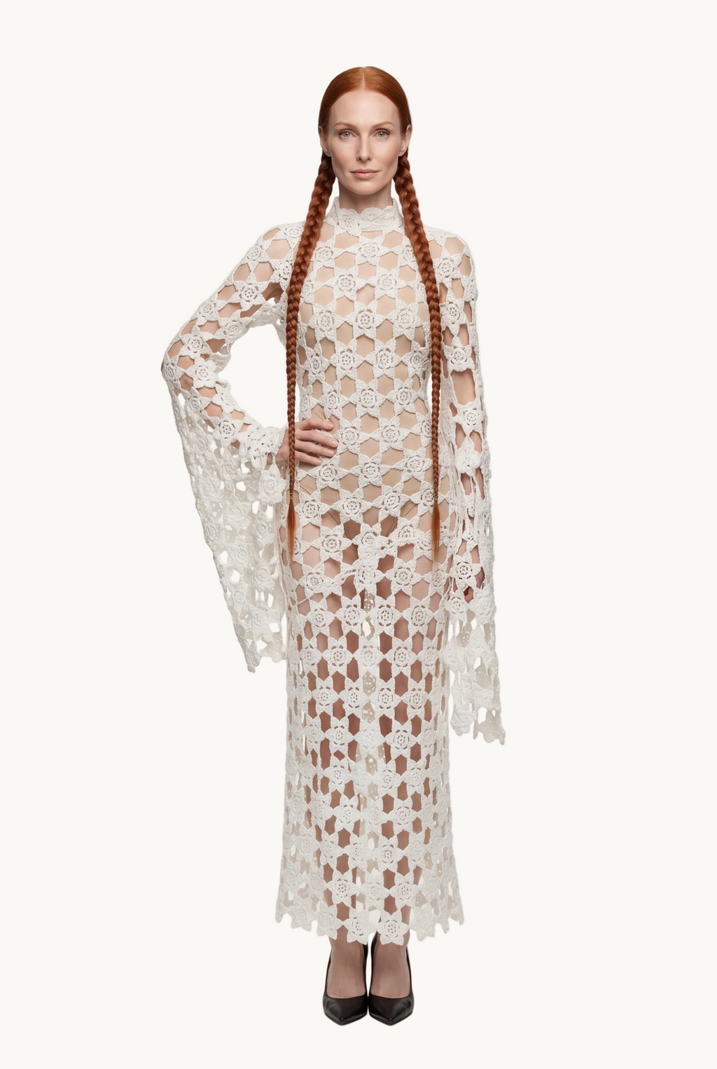 Flower Dress Anna by Marie-Louise Muller, front view