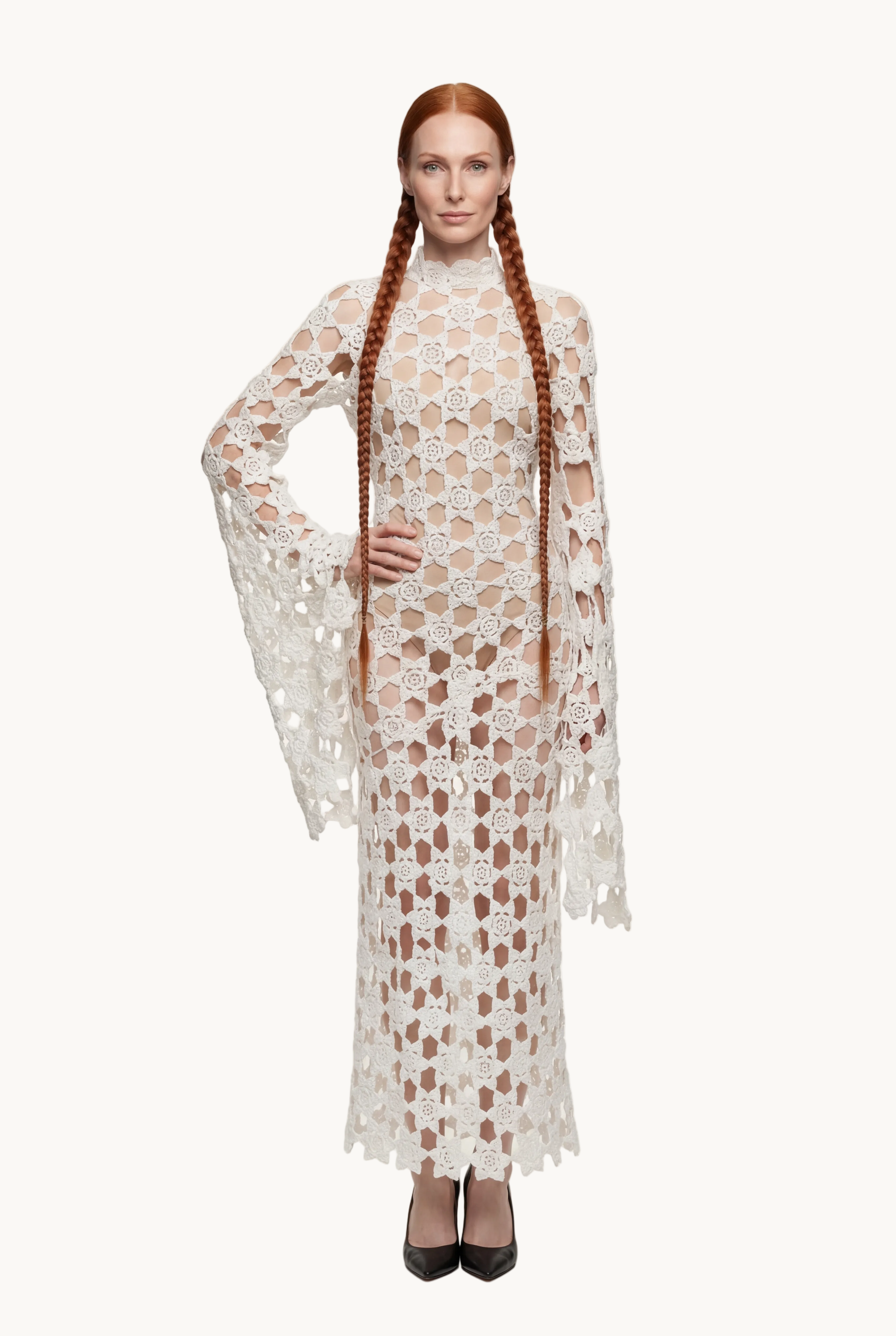 Flower Dress Anna by Marie-Louise Muller, front view