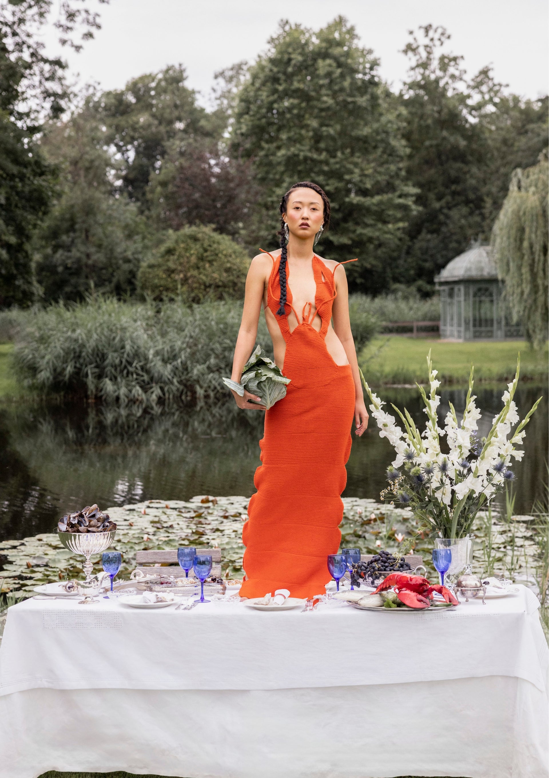 The Lobster Dress | Marie-Louise Muller marielouisemueller The Lobster Dress | Marie-Louise Muller marielouisemueller